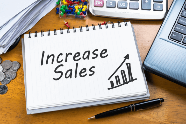 Image showing increasing sales